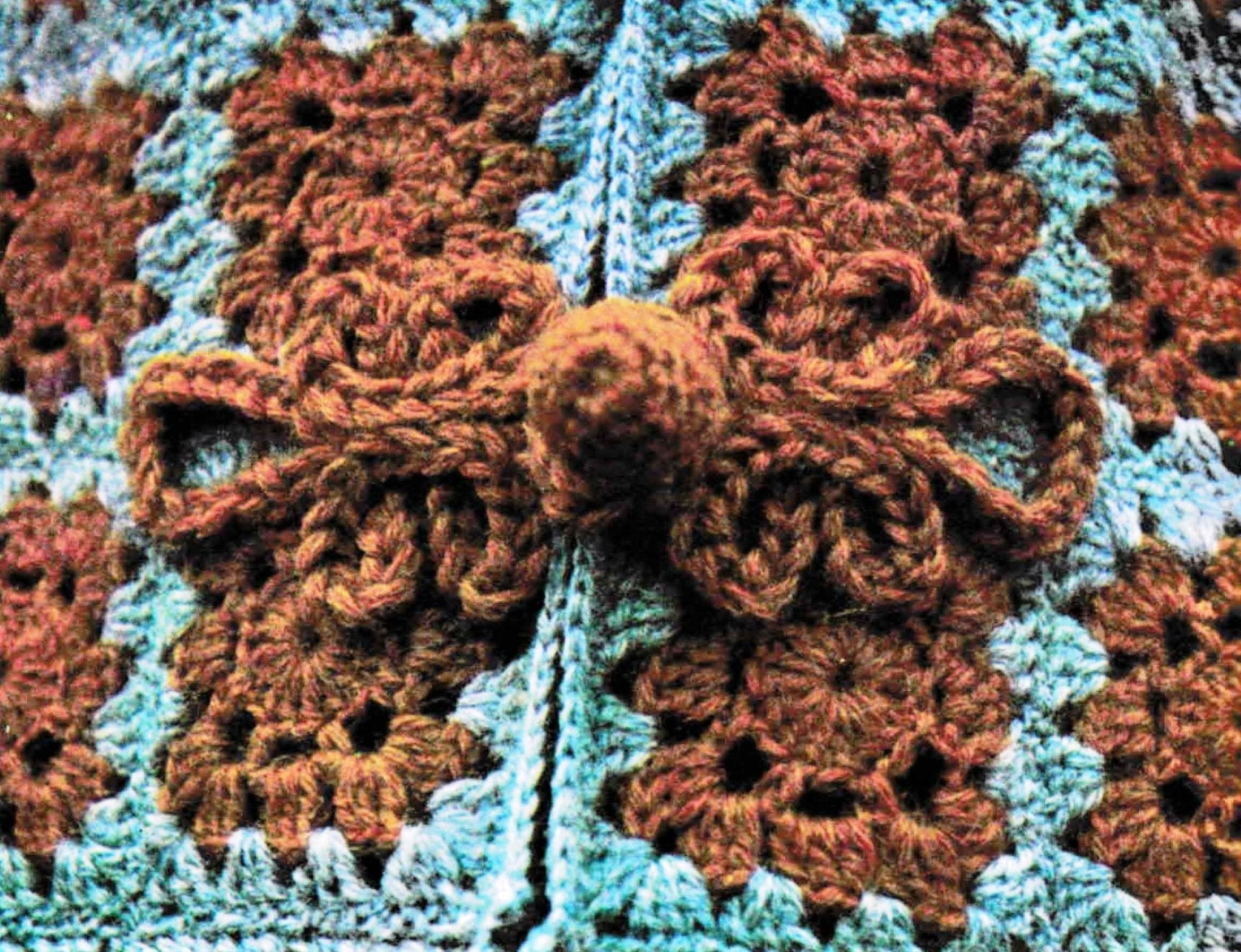 Crochet Granny Square E-book Instant Download Crochet PDF Pattern